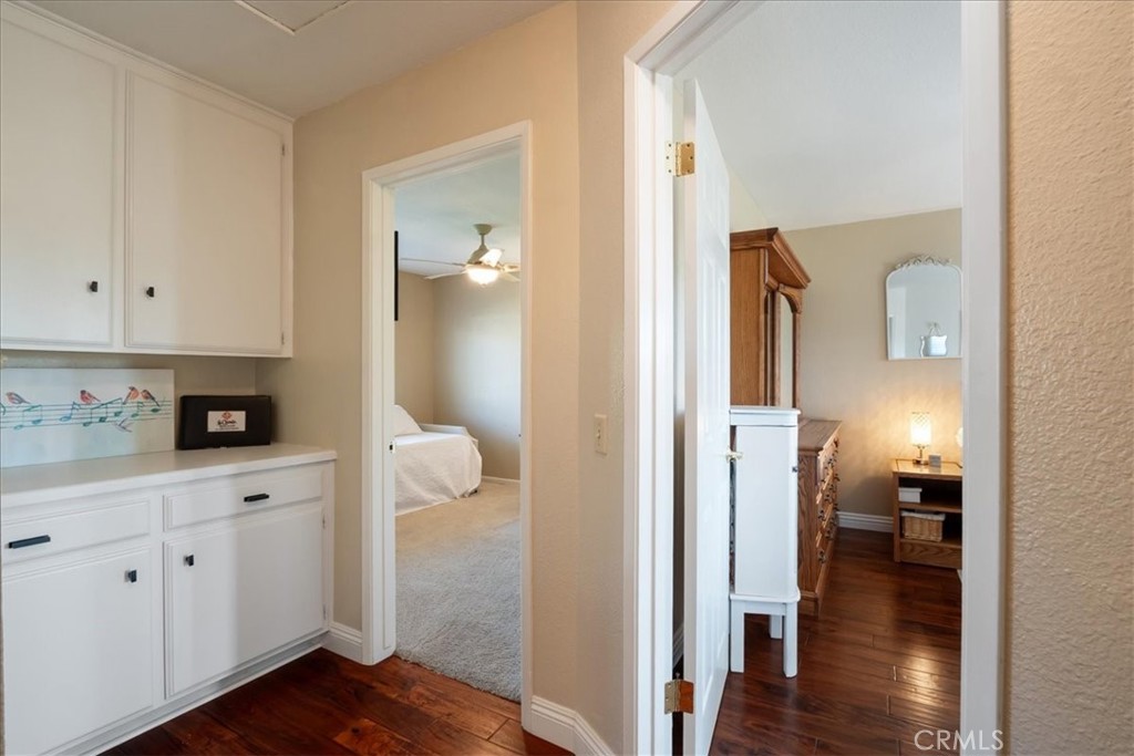 1321 June Street Fallbrook, CA 92028 - Photo 27 of 44 a view of hallway with wooden floor