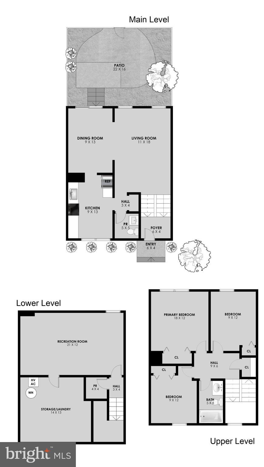 7708 Brandeis Way Springfield, VA 22153 - Photo 32 of 32 Floor plan