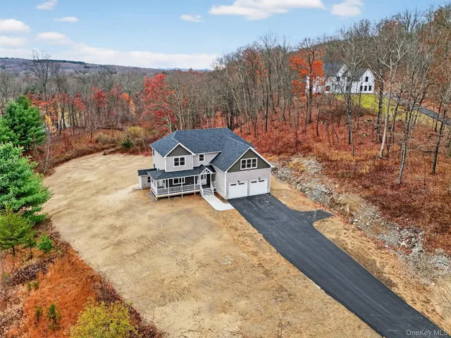 a view of a house with a balcony