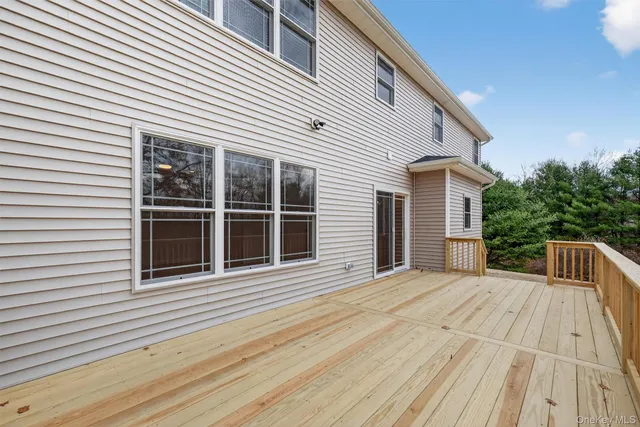 a view of deck with a patio