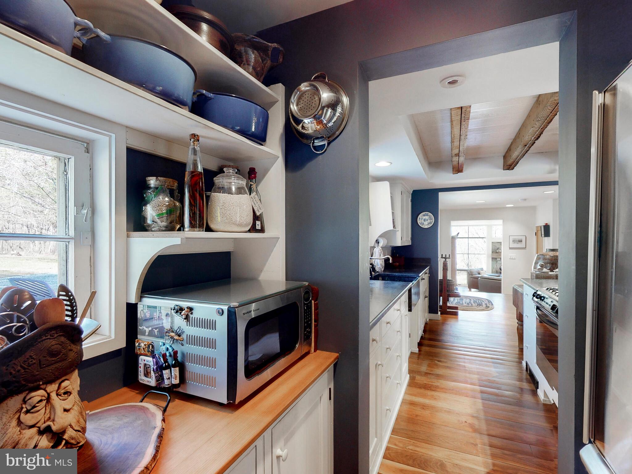1901 Brighton Dam Road Brookeville, MD 20833 - Photo 18 of 92 Pantry area with full sized fridge & wood counter