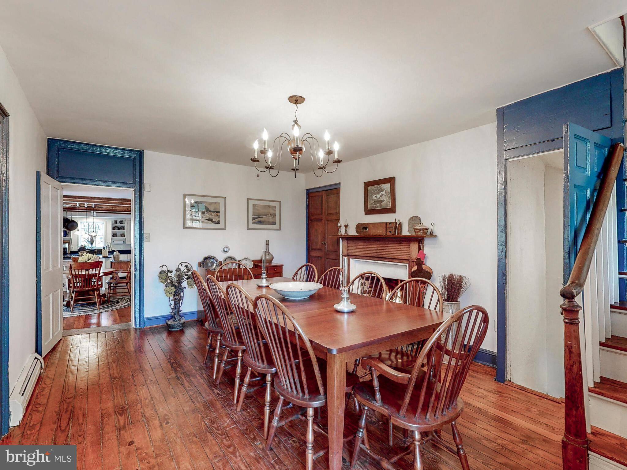 1901 Brighton Dam Road Brookeville, MD 20833 - Photo 23 of 92 Dining room with pantry closet & back staircase
