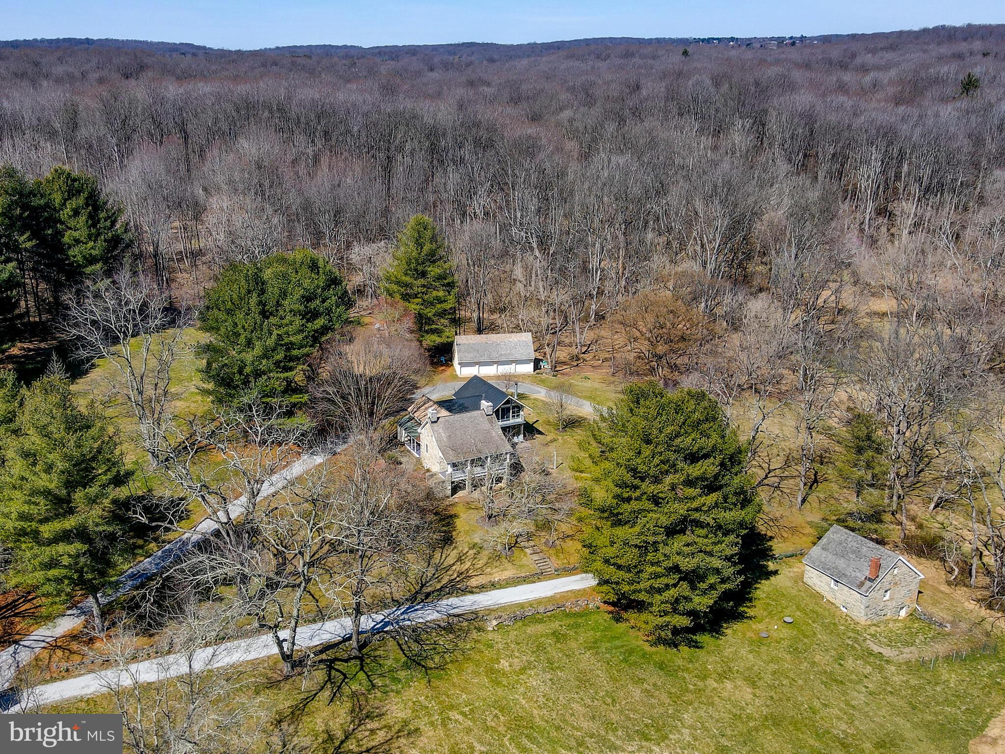 1901 Brighton Dam Road Brookeville, MD 20833 - Photo 3 of 92 Aerial view of property and adjoining park