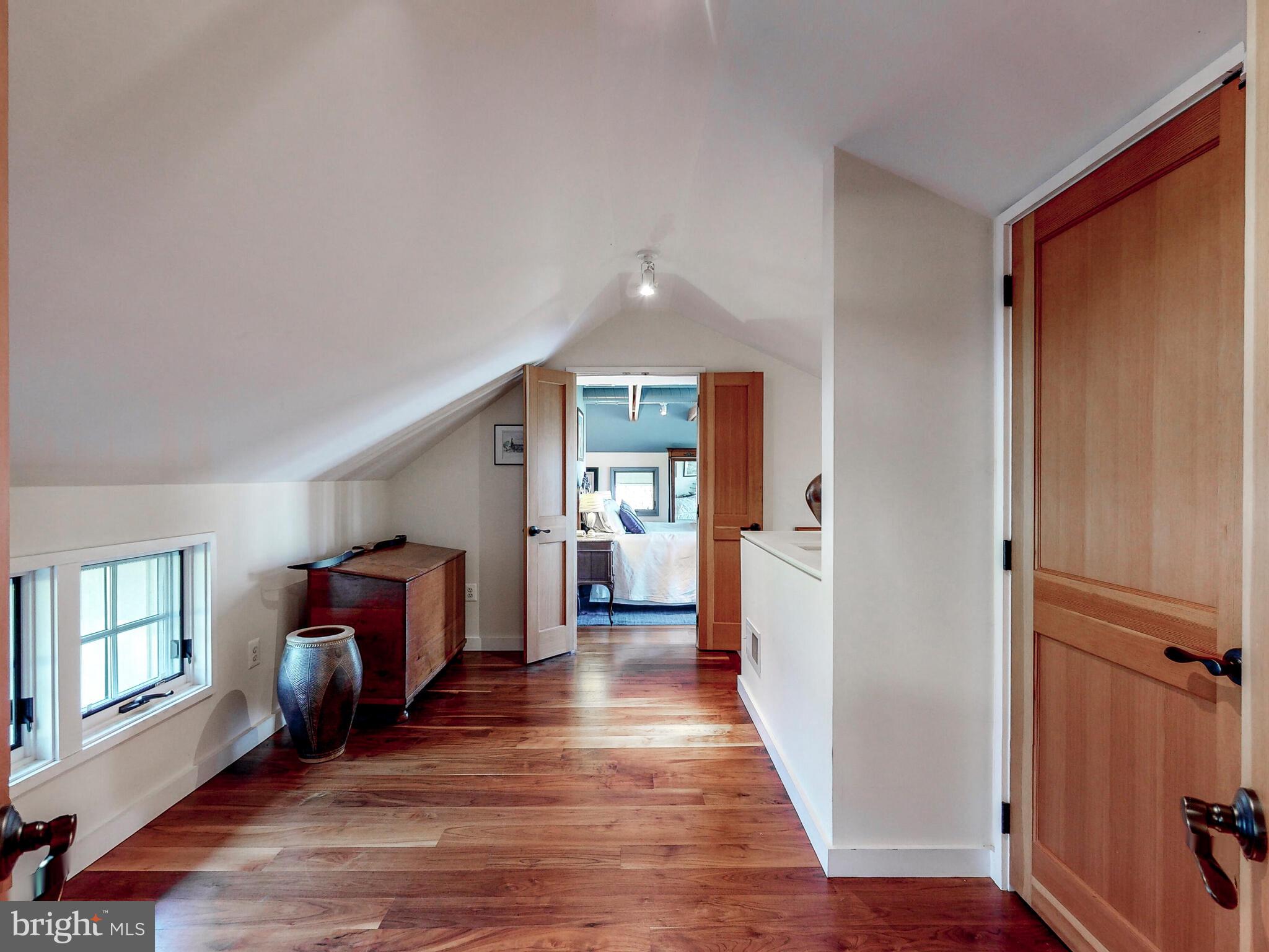 1901 Brighton Dam Road Brookeville, MD 20833 - Photo 33 of 92 Upper level foyer/sitting room with walnut floors