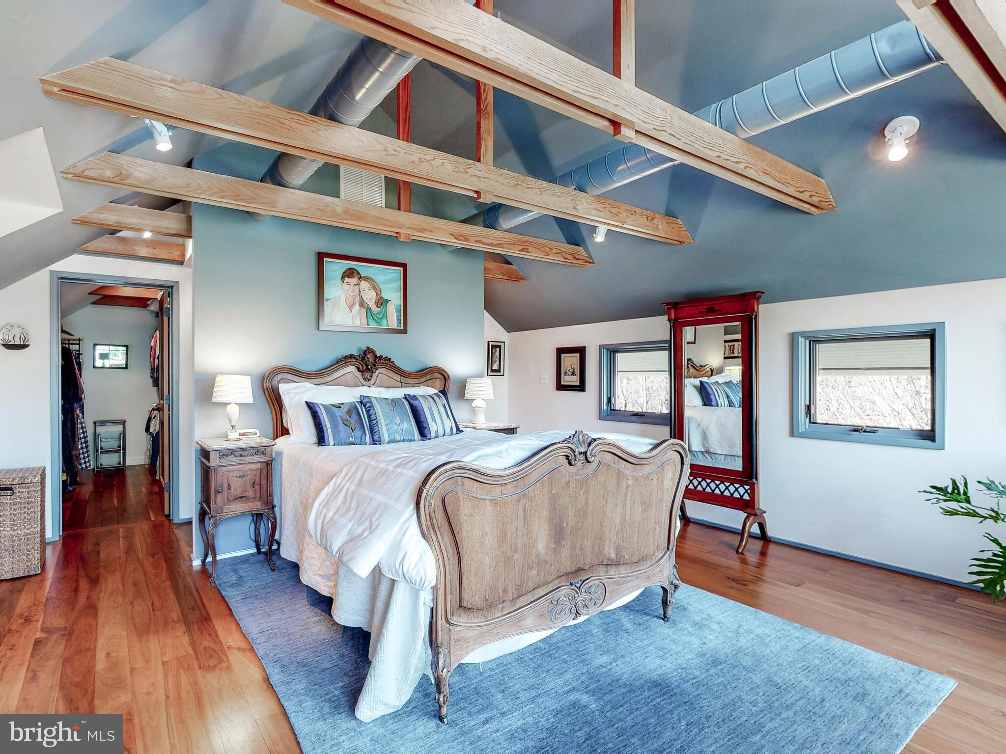 1901 Brighton Dam Road Brookeville, MD 20833 - Photo 35 of 92 Primary suite with walnut flooring