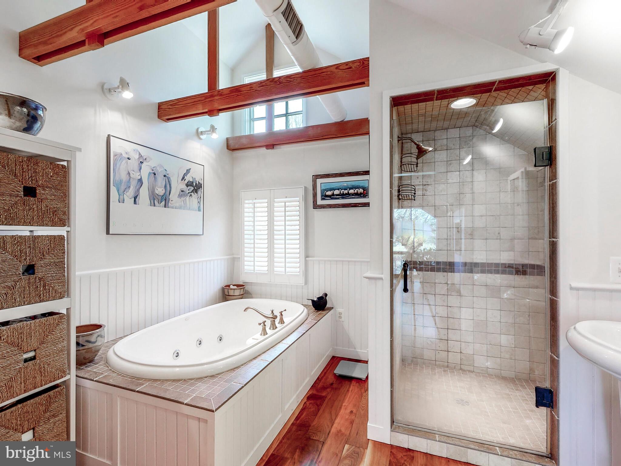 1901 Brighton Dam Road Brookeville, MD 20833 - Photo 41 of 92 Primary bath with jetted soaking tub