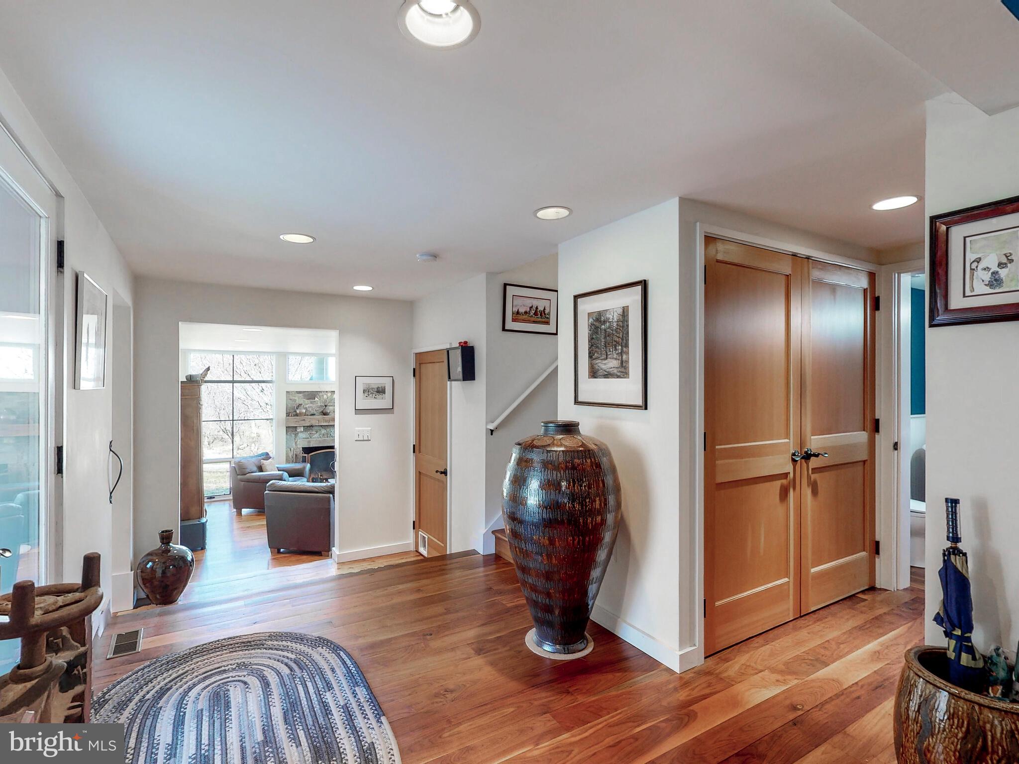 1901 Brighton Dam Road Brookeville, MD 20833 - Photo 5 of 92 Entry foyer with walnut flooring