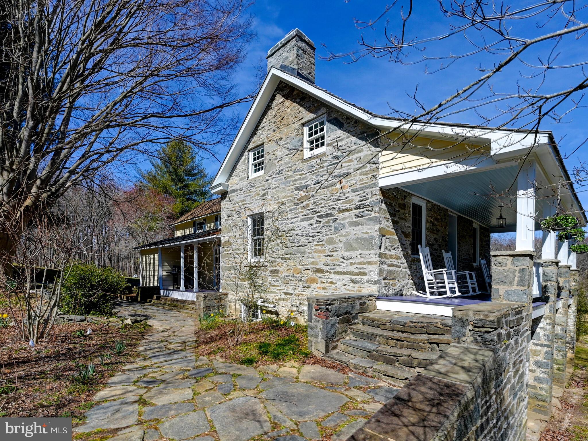 1901 Brighton Dam Road Brookeville, MD 20833 - Photo 60 of 92 Stone walkways and multiple covered porches