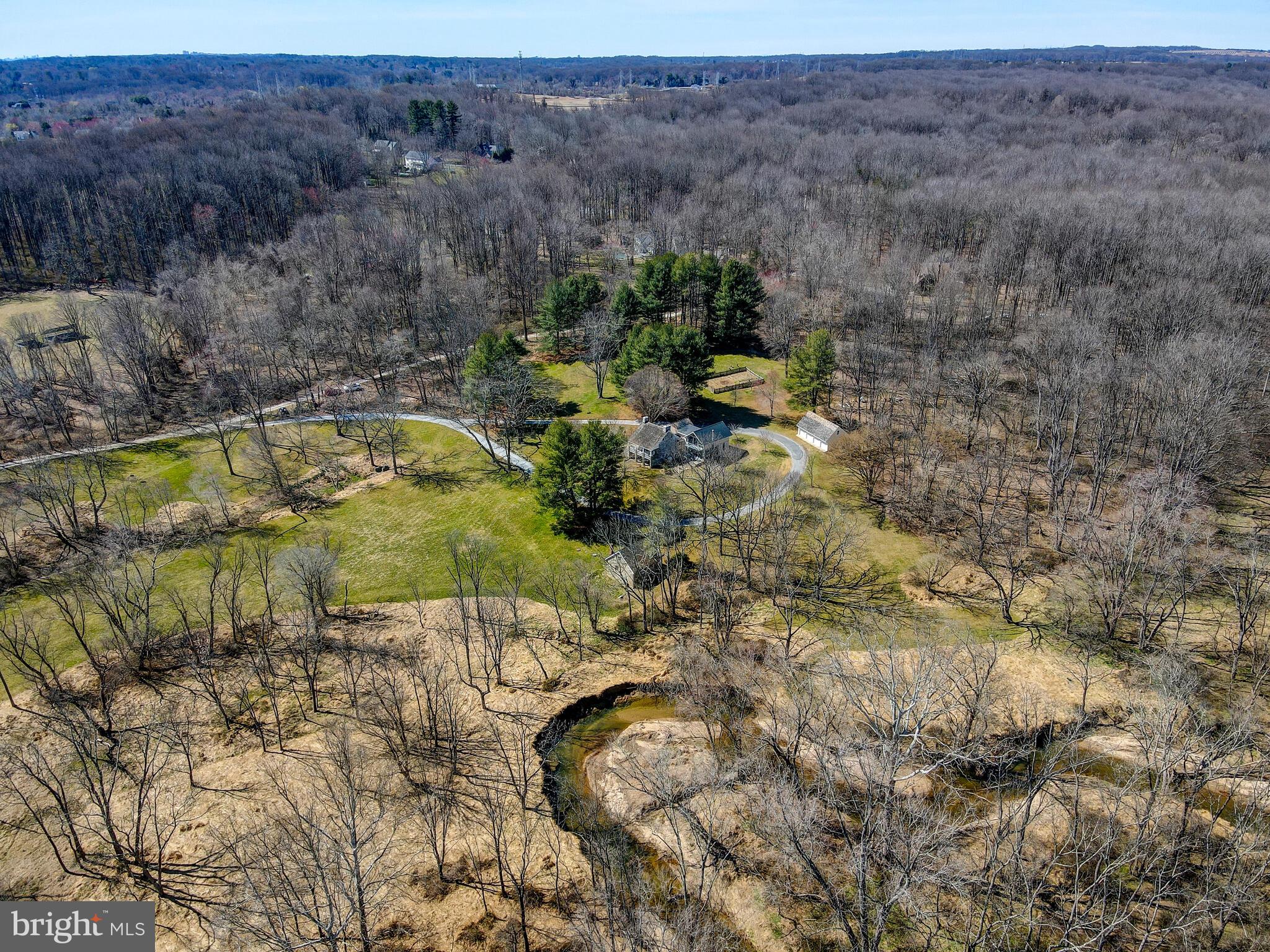 1901 Brighton Dam Road Brookeville, MD 20833 - Photo 79 of 92 Aerial view
