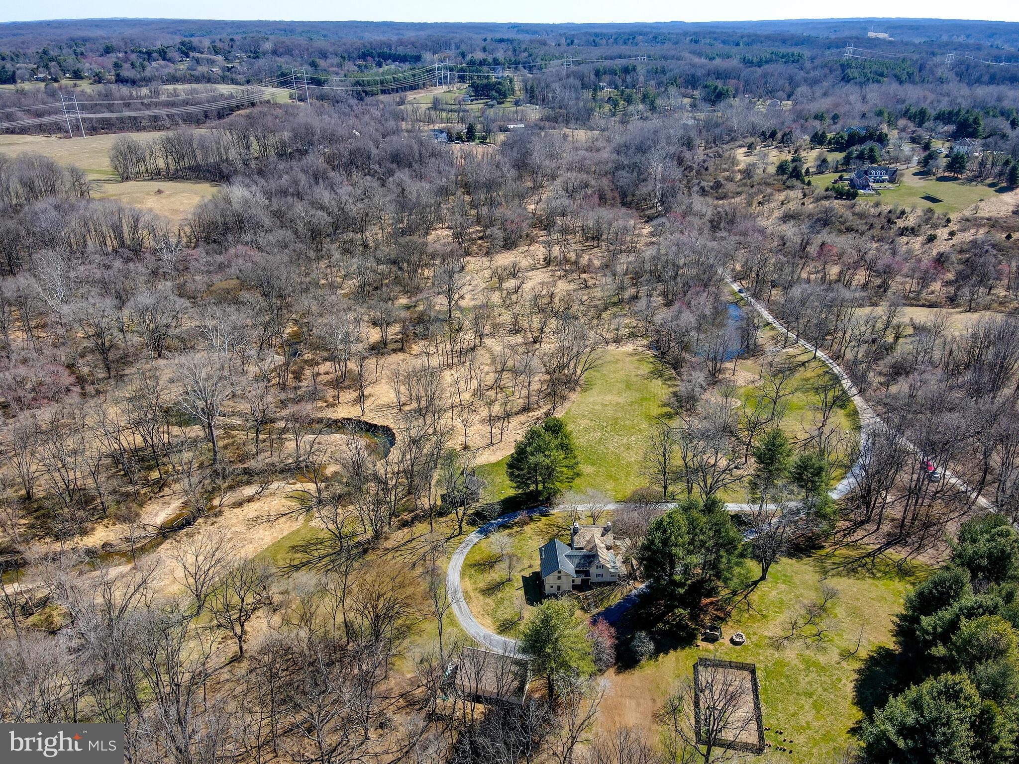 1901 Brighton Dam Road Brookeville, MD 20833 - Photo 82 of 92 Aerial view