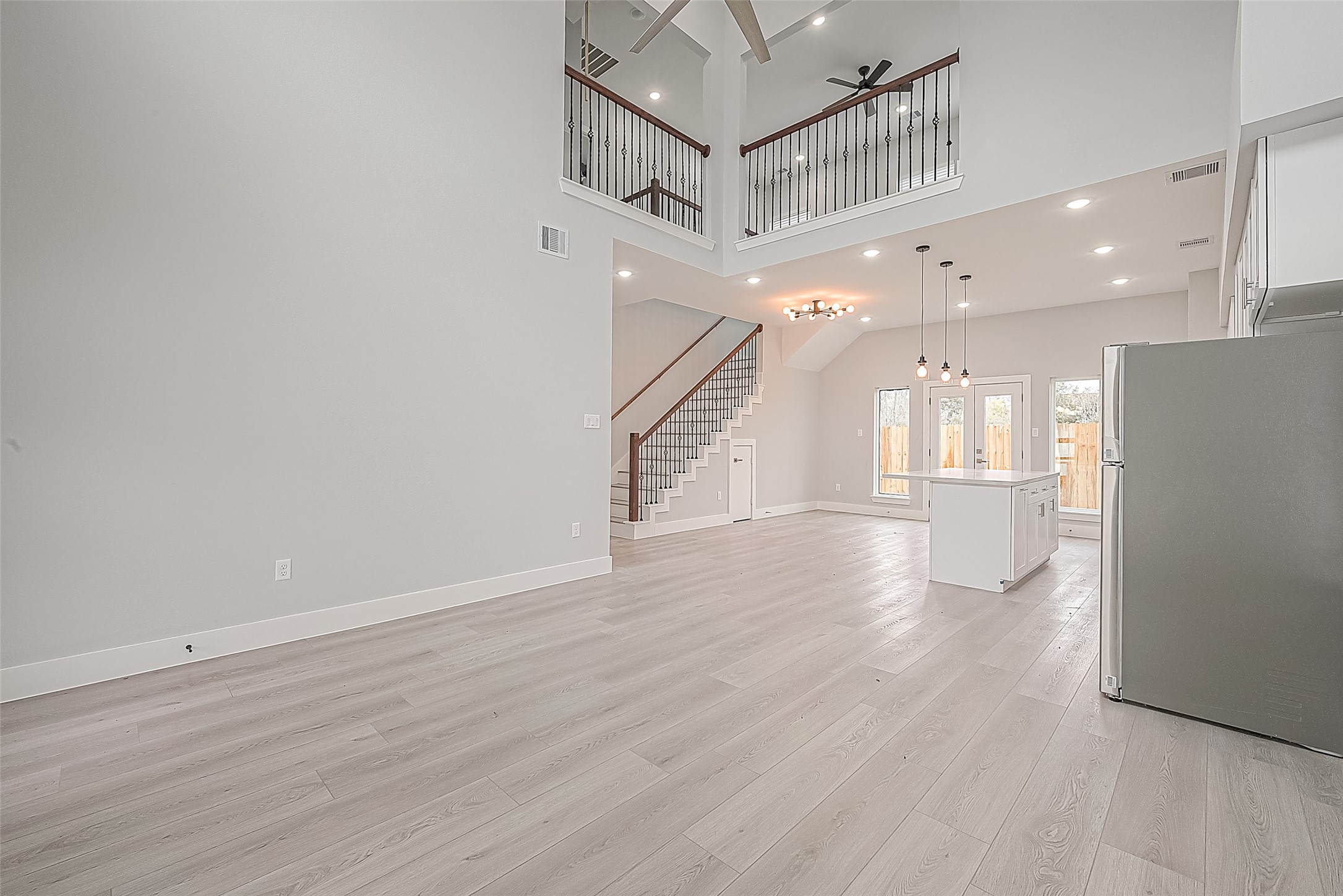 9204 Buffum Street Houston, TX 77051 - Photo 8 of 19 a view of an entryway with wooden floor