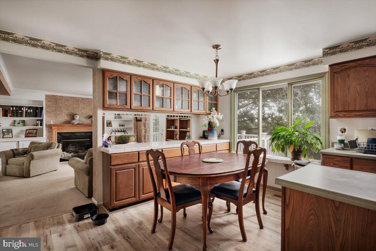 19606 Ridgeside Road Bluemont, VA 20135 - Photo 25 of 81 a view of a dining room with furniture window and outside view