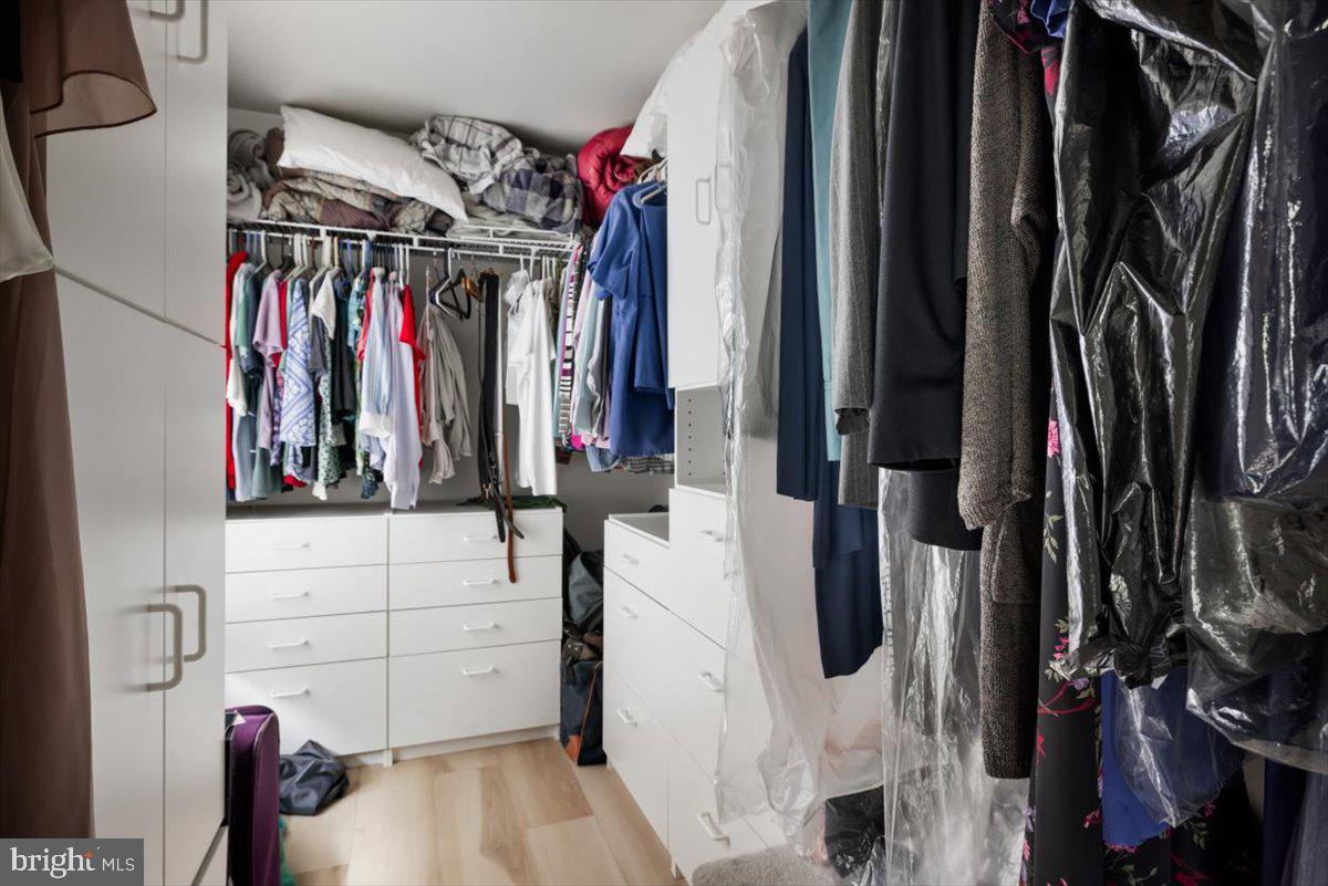 19606 Ridgeside Road Bluemont, VA 20135 - Photo 35 of 81 a view of walk in closet with clothes and shoes