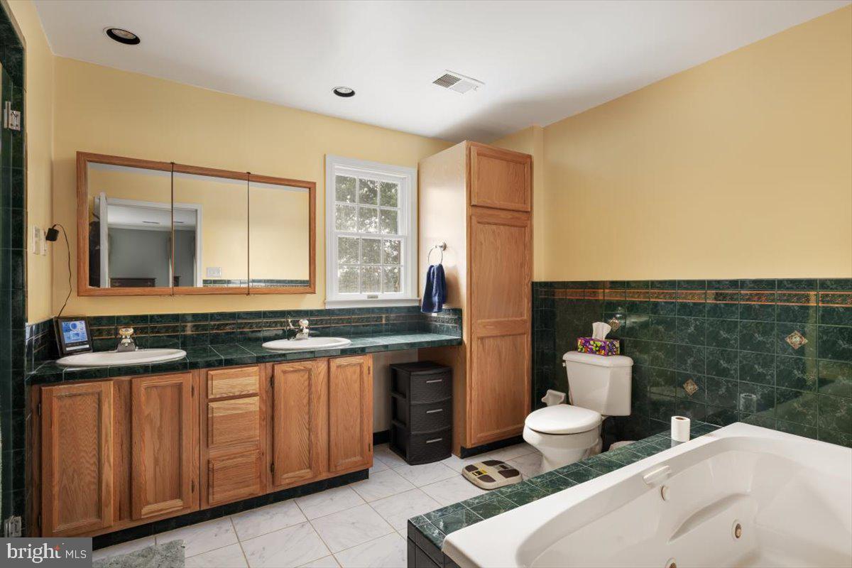 19606 Ridgeside Road Bluemont, VA 20135 - Photo 36 of 81 a bathroom with a sink and a mirror