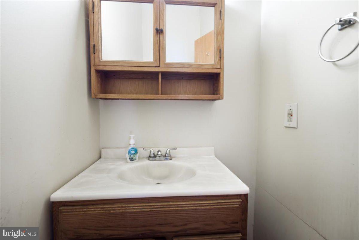 19606 Ridgeside Road Bluemont, VA 20135 - Photo 62 of 81 a bathroom with a sink and a mirror