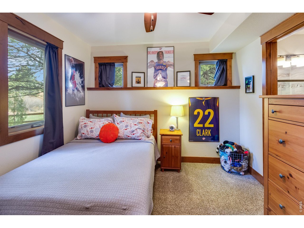2209 Fish Creek Road Estes Park, CO 80517 - Photo 26 of 50 Second bedroom connects to beautiful lower-level bathroom.