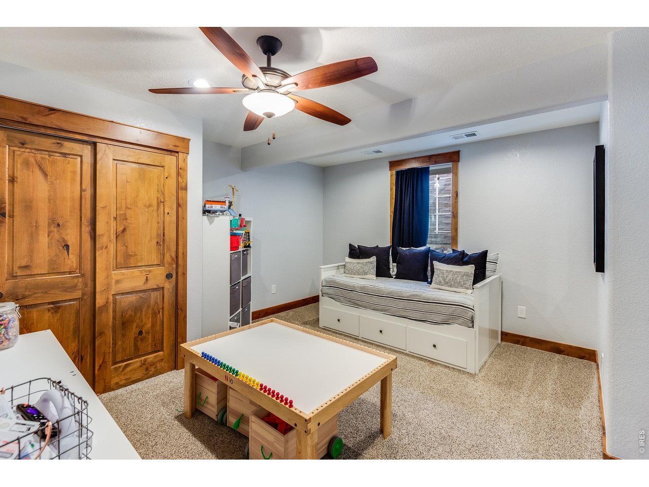 2209 Fish Creek Road Estes Park, CO 80517 - Photo 34 of 50 Versatile fourth bedroom with plenty of storage.