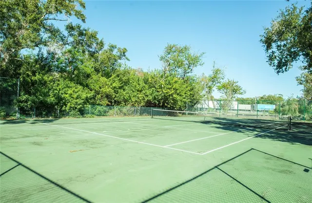 a view of a tennis court