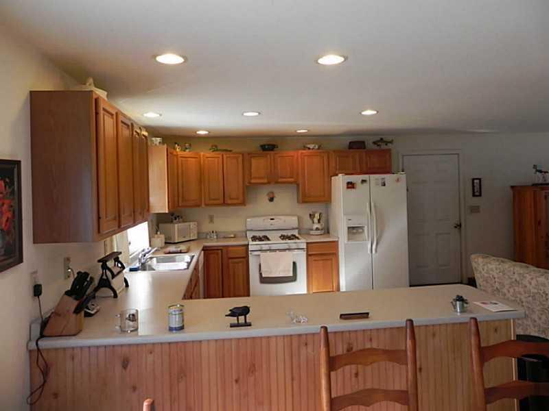 121 Dead River Road Bowdoin, ME 04287 - Photo 6 of 24 Kitchen. An abundance of cabinet ...