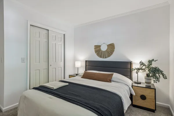 a bathroom with a sink a vanity and mirror