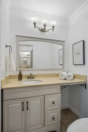 a car parked in front of a house