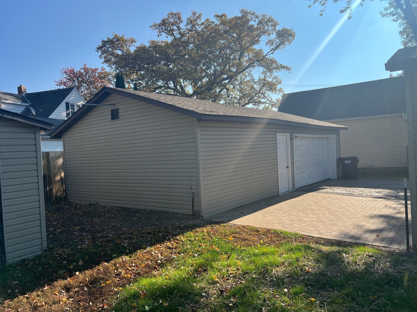 14707 Caledonia Road Caledonia, IL 61011 - Photo 11 of 37 a backyard of a house