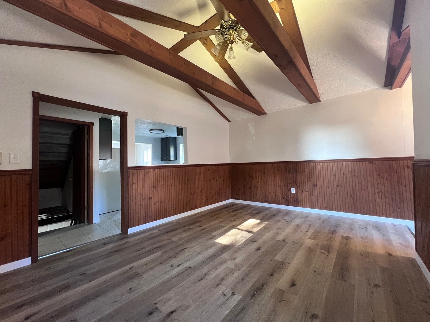 14707 Caledonia Road Caledonia, IL 61011 - Photo 19 of 37 a view of an empty room with wooden floor