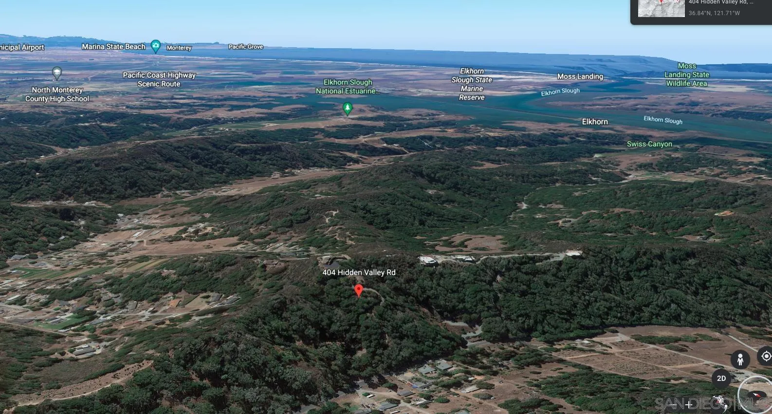 404 Hidden Valley Road Watsonville, CA 95076 - Photo 62 of 69 a view of city and mountain