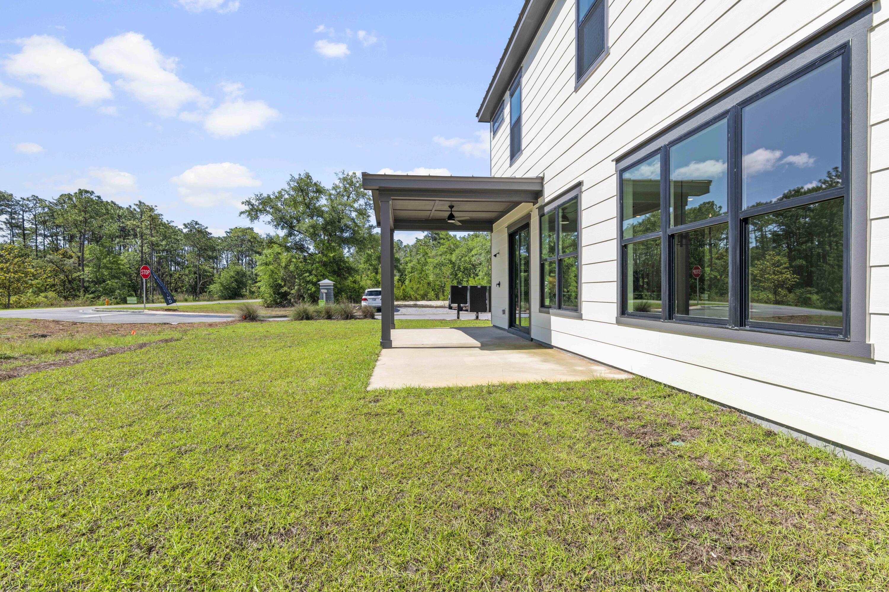 192 Channel Shl Drive, Unit LOT 4 Santa Rosa Beach, FL 32459 - Photo 35 of 42 Back Patio