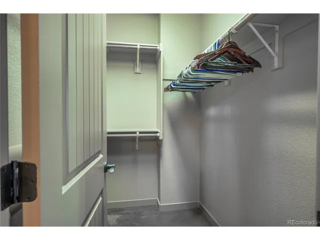 a view of walk in closet