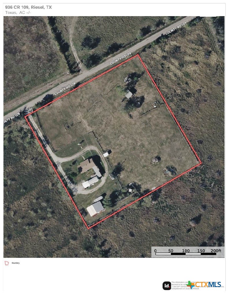 936 County Road 109 Riesel, TX 76682 - Photo 22 of 22 a view of a backyard