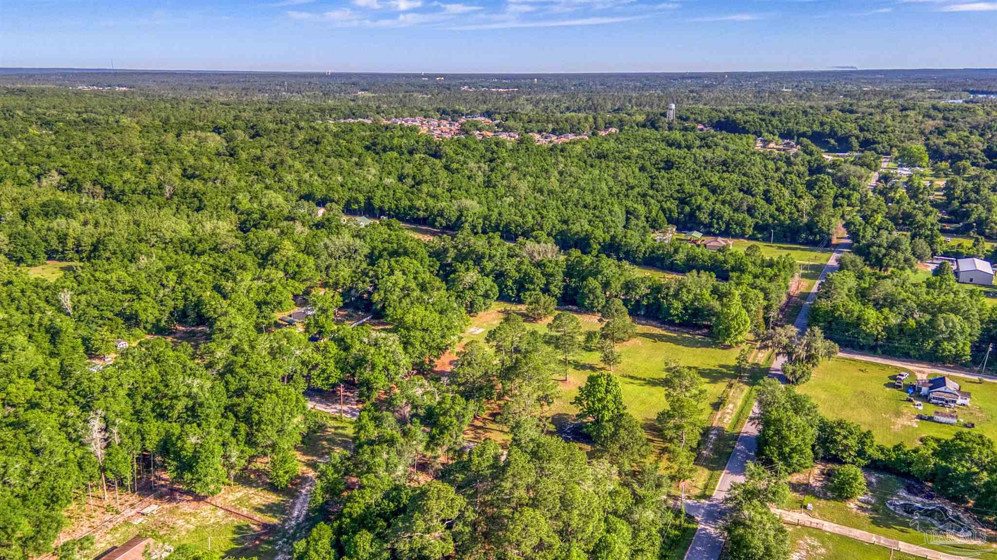 0 Morrison Road Milton, FL 32583 - Photo 17 of 21 a view of a lush green forest with a building in the back