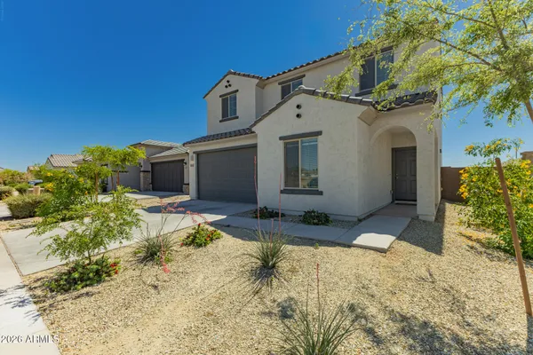 a house view with a outdoor space