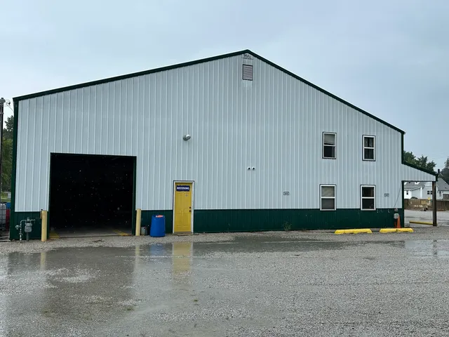 a front view of a house with