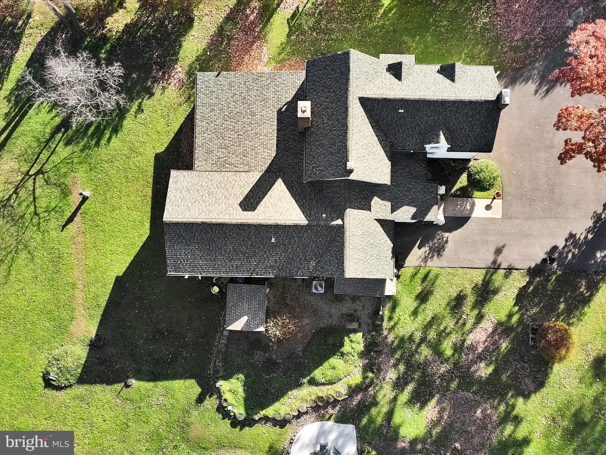 220 West Timonium Road Lutherville-Timonium, MD 21093 - Photo 62 of 64 an aerial view of a house with a yard