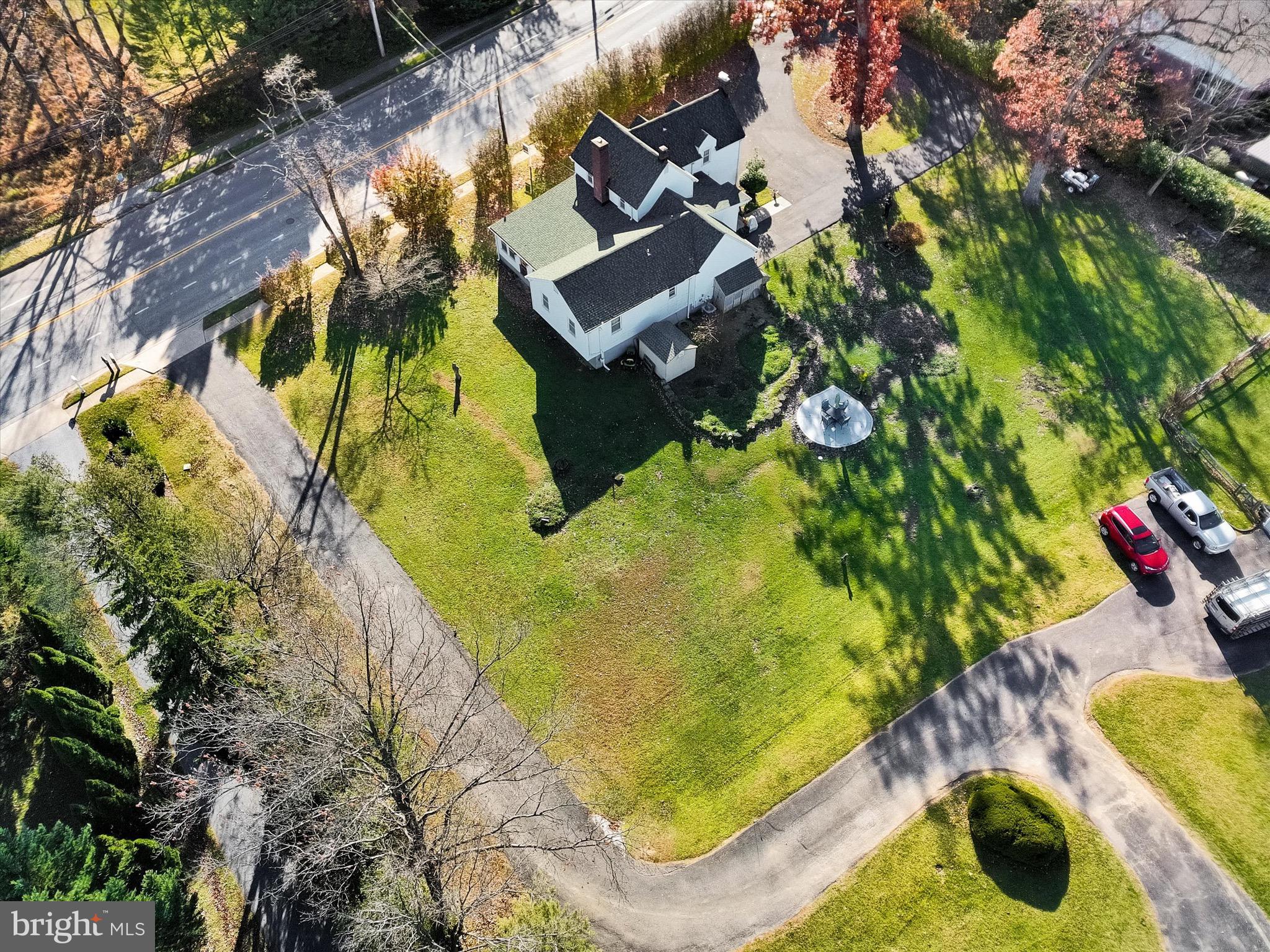 220 West Timonium Road Lutherville-Timonium, MD 21093 - Photo 64 of 64 an aerial view of a house with a swimming pool