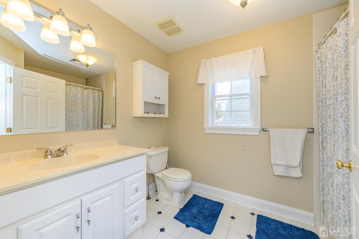 36 Cedar Grove Road Branchburg, NJ 08876 - Photo 35 of 51 a bathroom with a sink a toilet and a mirror