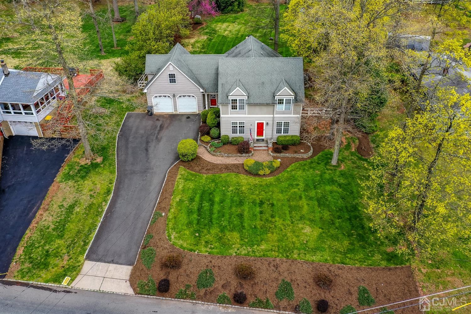 36 Cedar Grove Road Branchburg, NJ 08876 - Photo 45 of 51 a aerial view of a house