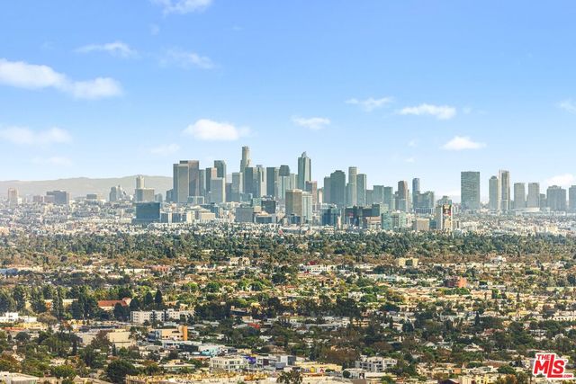 a view of city and ocean