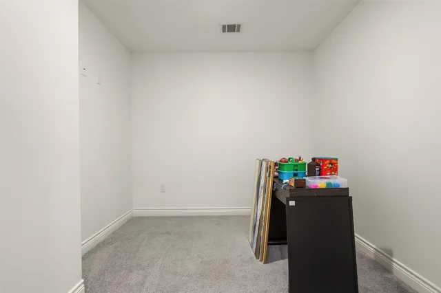 a view of storage and utility room