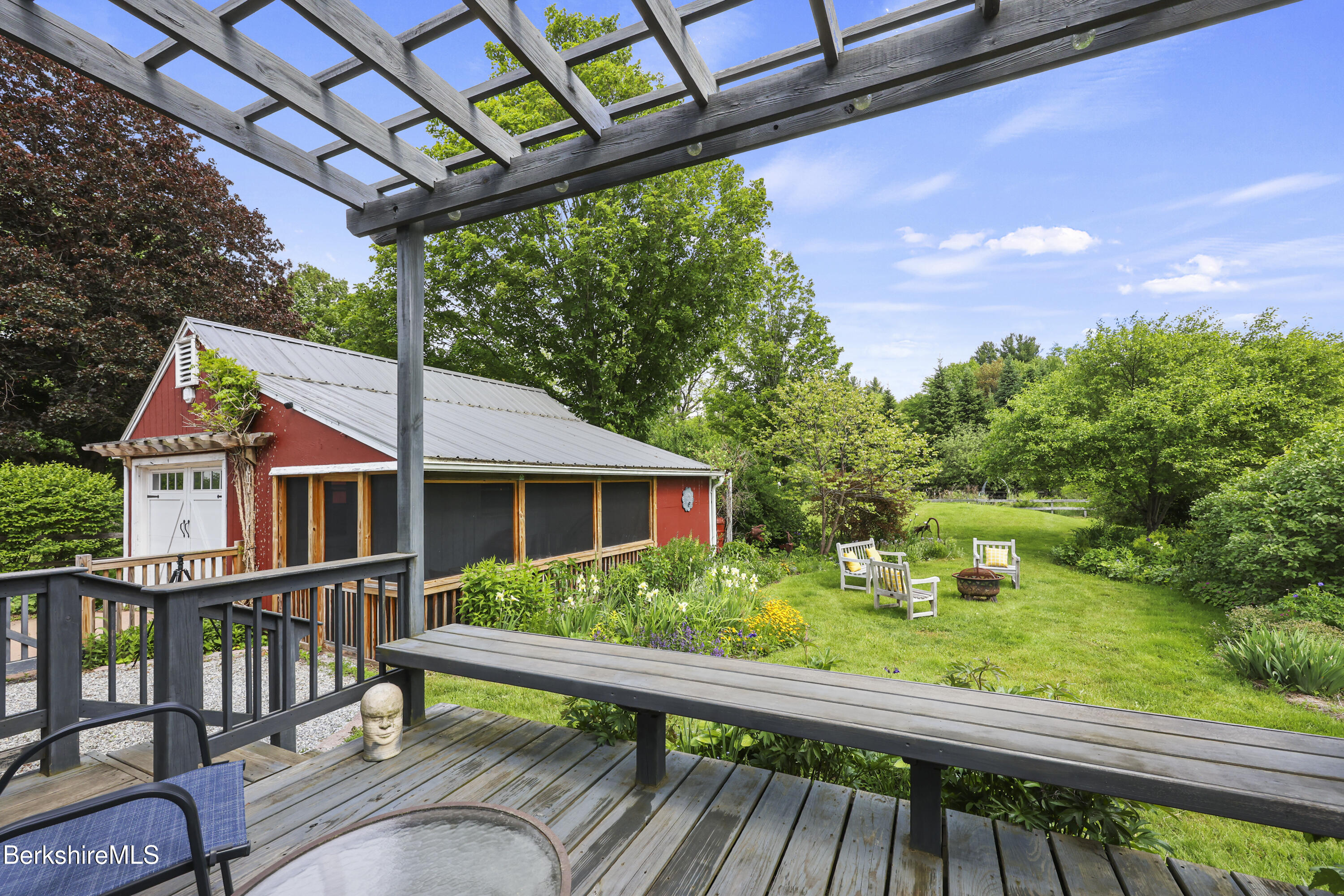 359 New Lenox Road Lenox, MA 01240 - Photo 33 of 45 rear deck