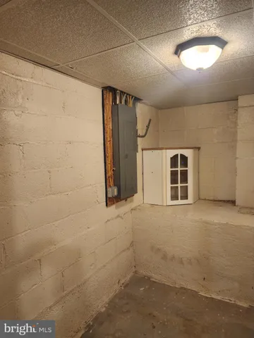 a view of storage and utility room