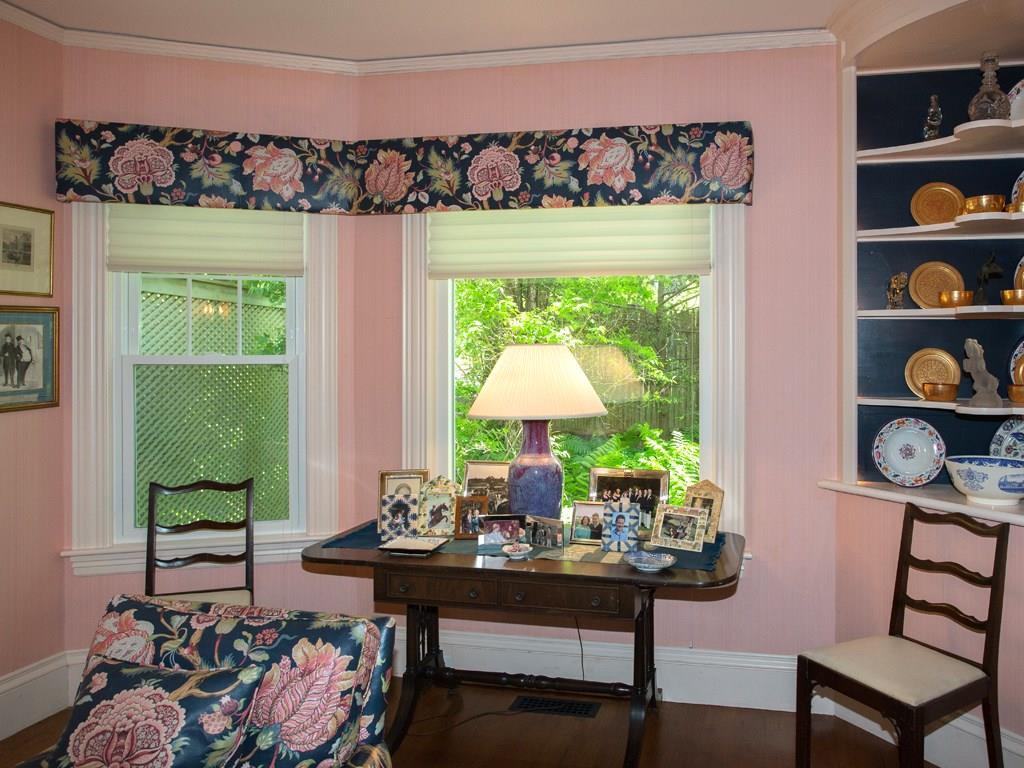 26 Manchester Road Northeast Harbor, ME 04662 - Photo 7 of 35 Parlor with fireplace