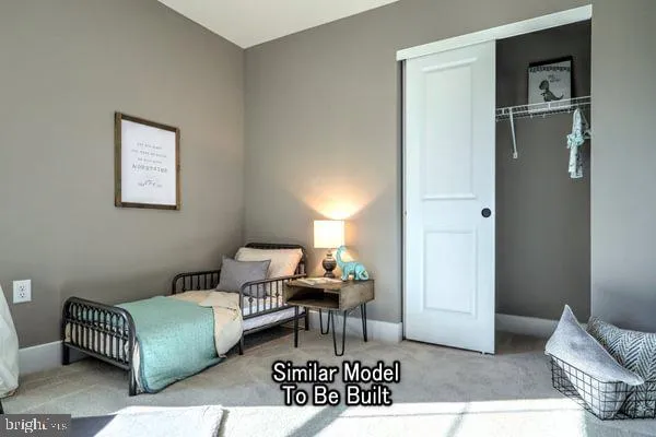 a living room with furniture and a lamp