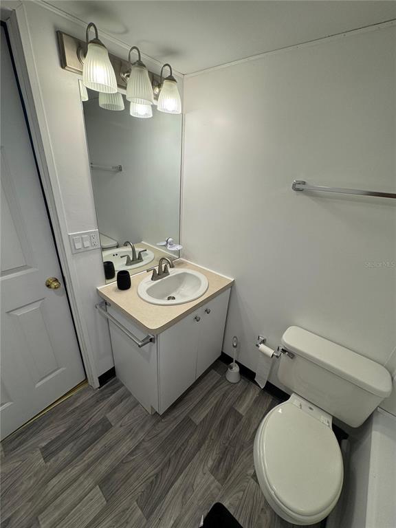 15482 Mapletree Drive Punta Gorda, FL 33955 - Photo 3 of 12 a bathroom with a sink mirror vanity and toilet