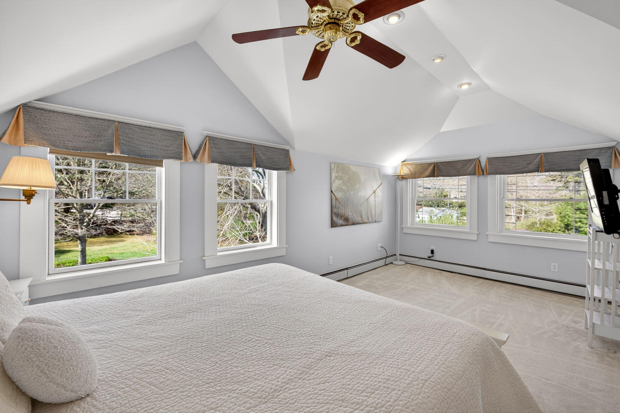 69 County Road Bourne, MA 02532 - Photo 29 of 54 a view of an empty room with a window and wooden floor