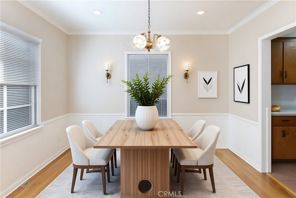 15207-15203 Greenleaf Street Sherman Oaks, CA 91403 - Photo 11 of 32 a dining room with furniture and window