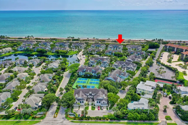 a view of a dining area with furniture