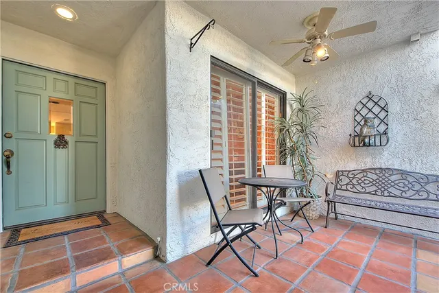 a view of a livingroom with furniture and window