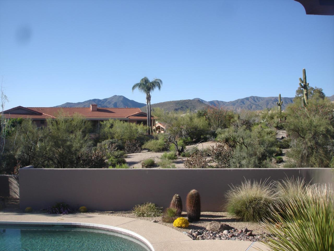 9432 Romping Road Carefree, AZ 85377 - Photo 6 of 18 Views from kitchen patio